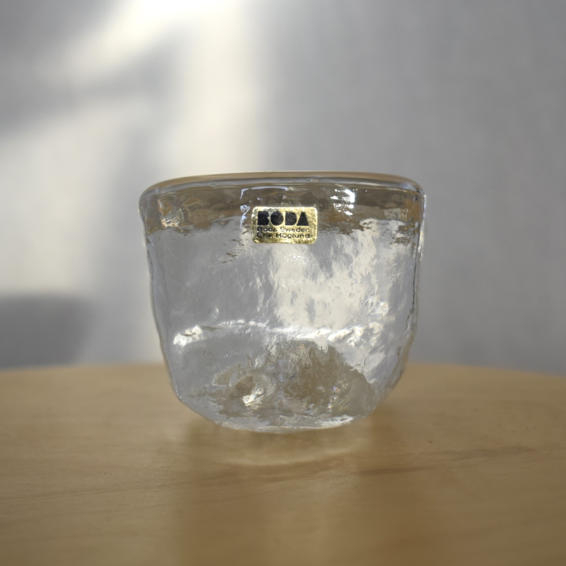 ガラスのオブジェ ・くま？ / Erik Höglund・エリックホグラン / BODA