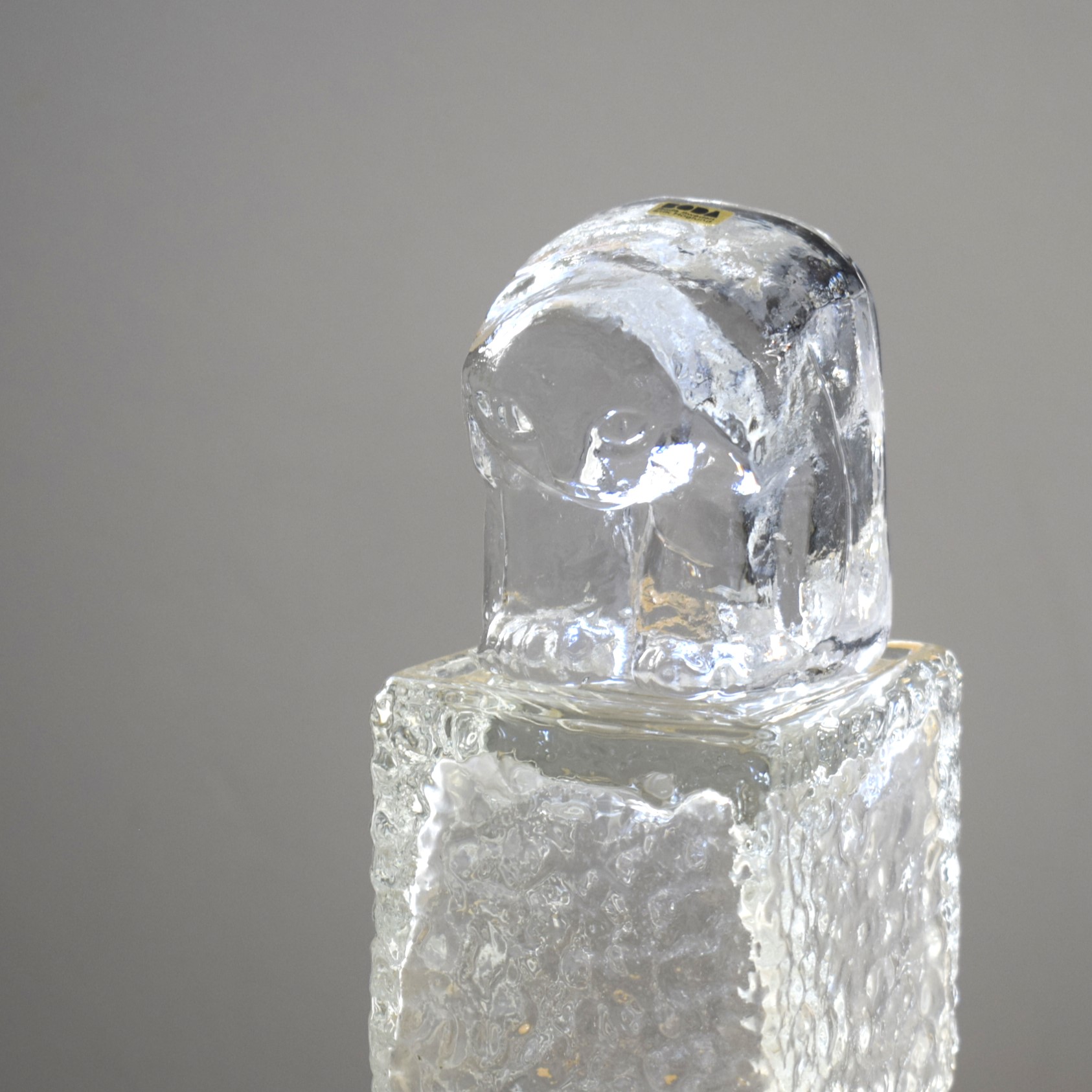 ガラスのオブジェ ・くま？ / Erik Höglund・エリックホグラン / BODA