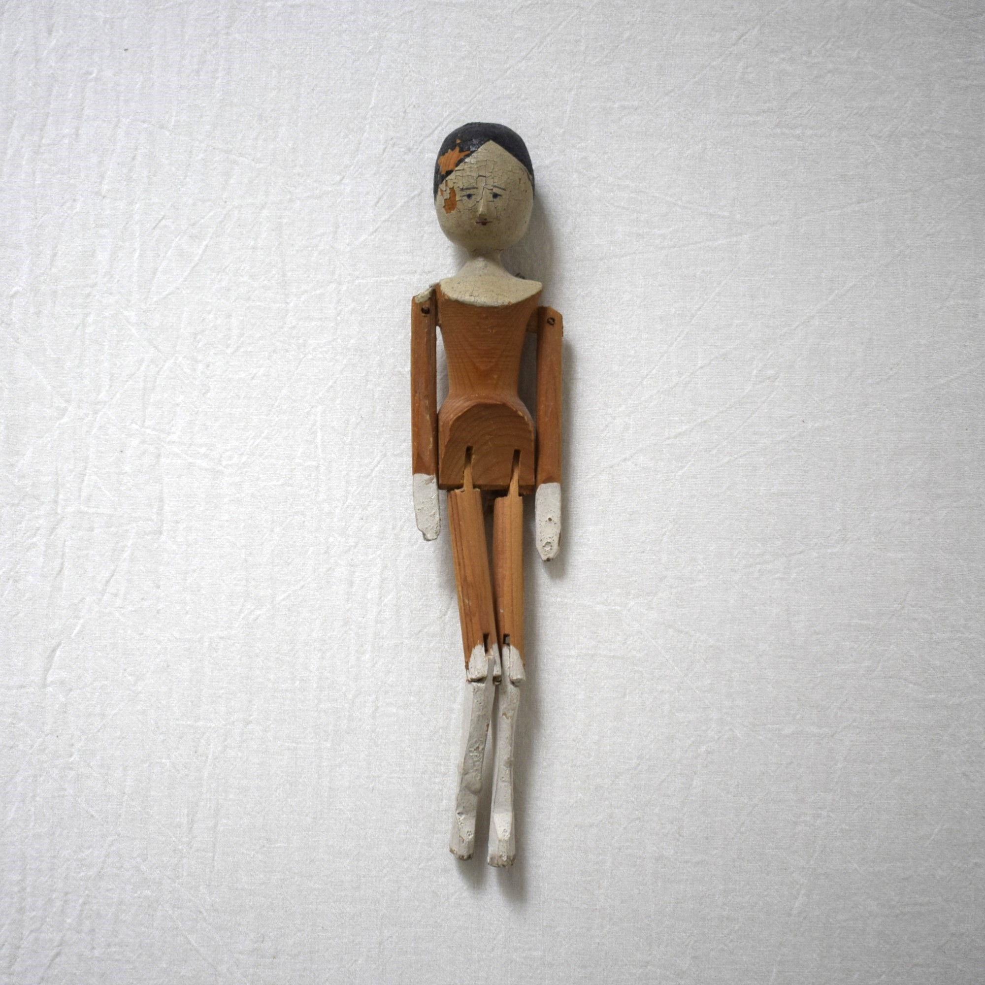 古い人形・木製ペグドール / オランダ・蚤の市 | florantik