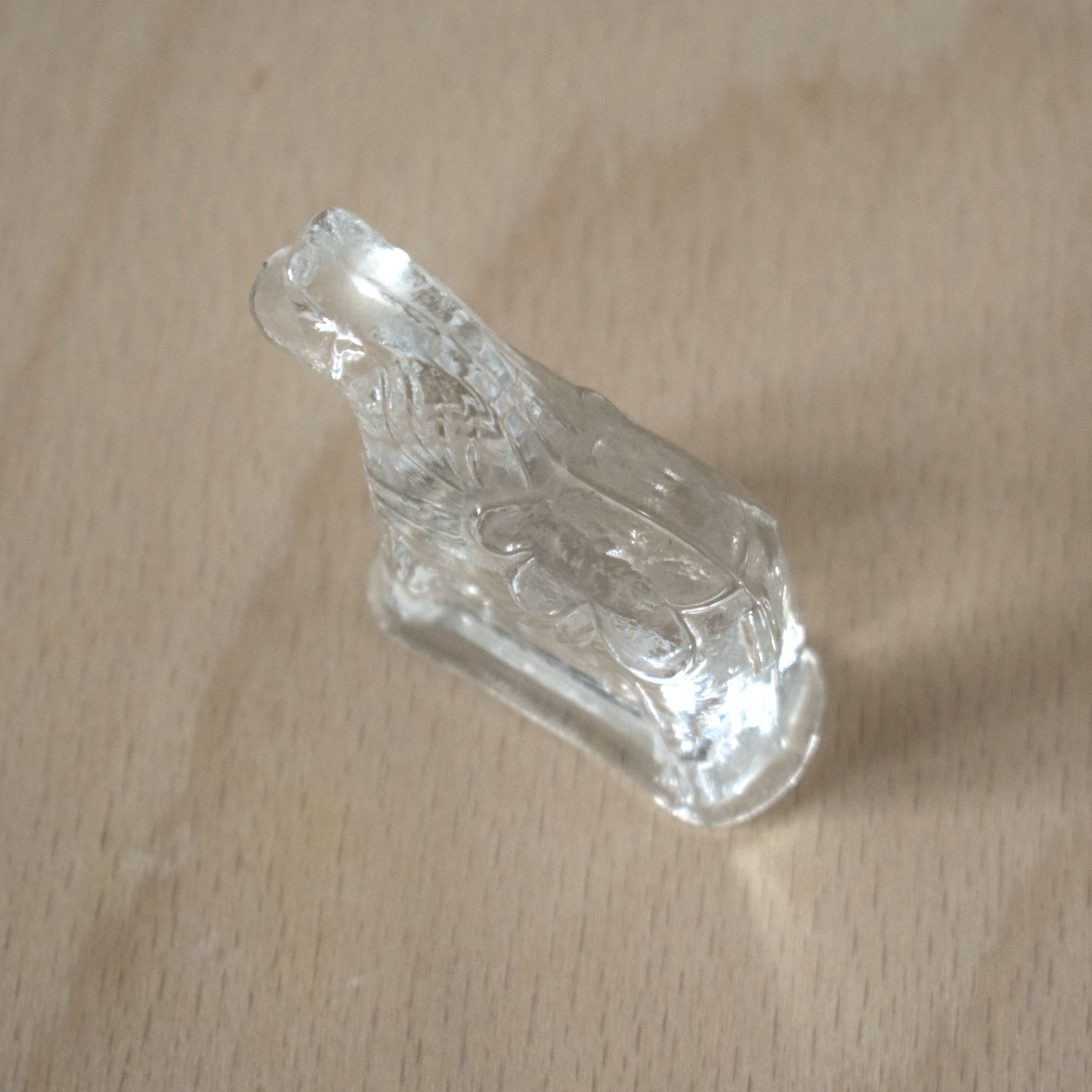 スウェーデン ヴィンテージ ホース オブジェ ガラス コスタボダ 70s 馬