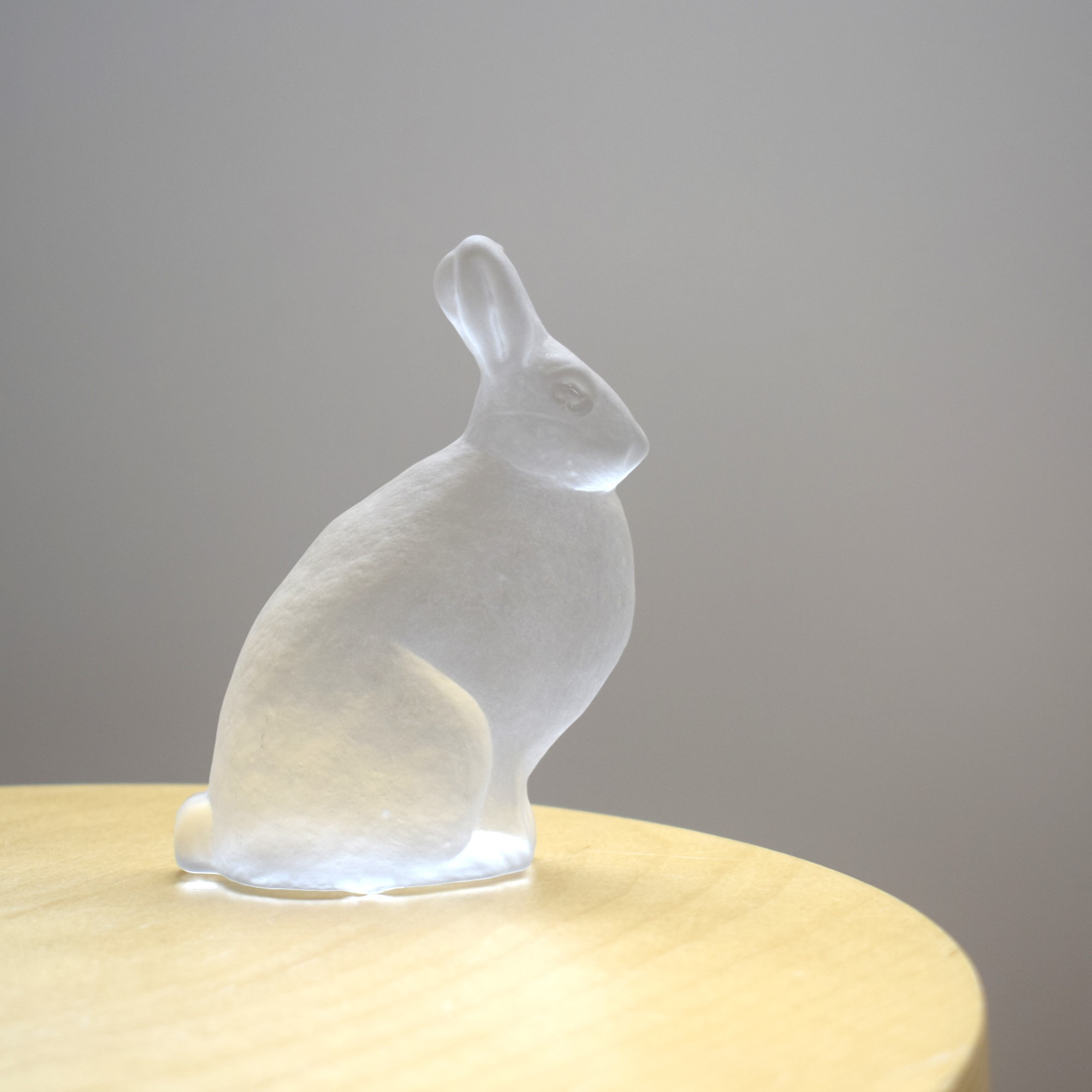 うさぎのガラスオブジェ / ガラス工房 Nybro Sweden | florantik