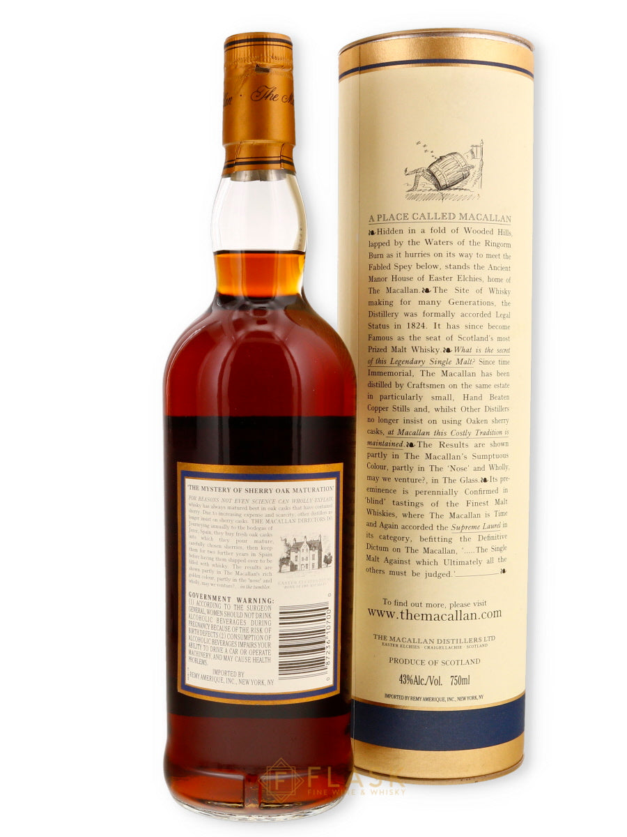 Buy Macallan 18 Year Sherry Oak 1985 [Original Tube] | Flask Wines