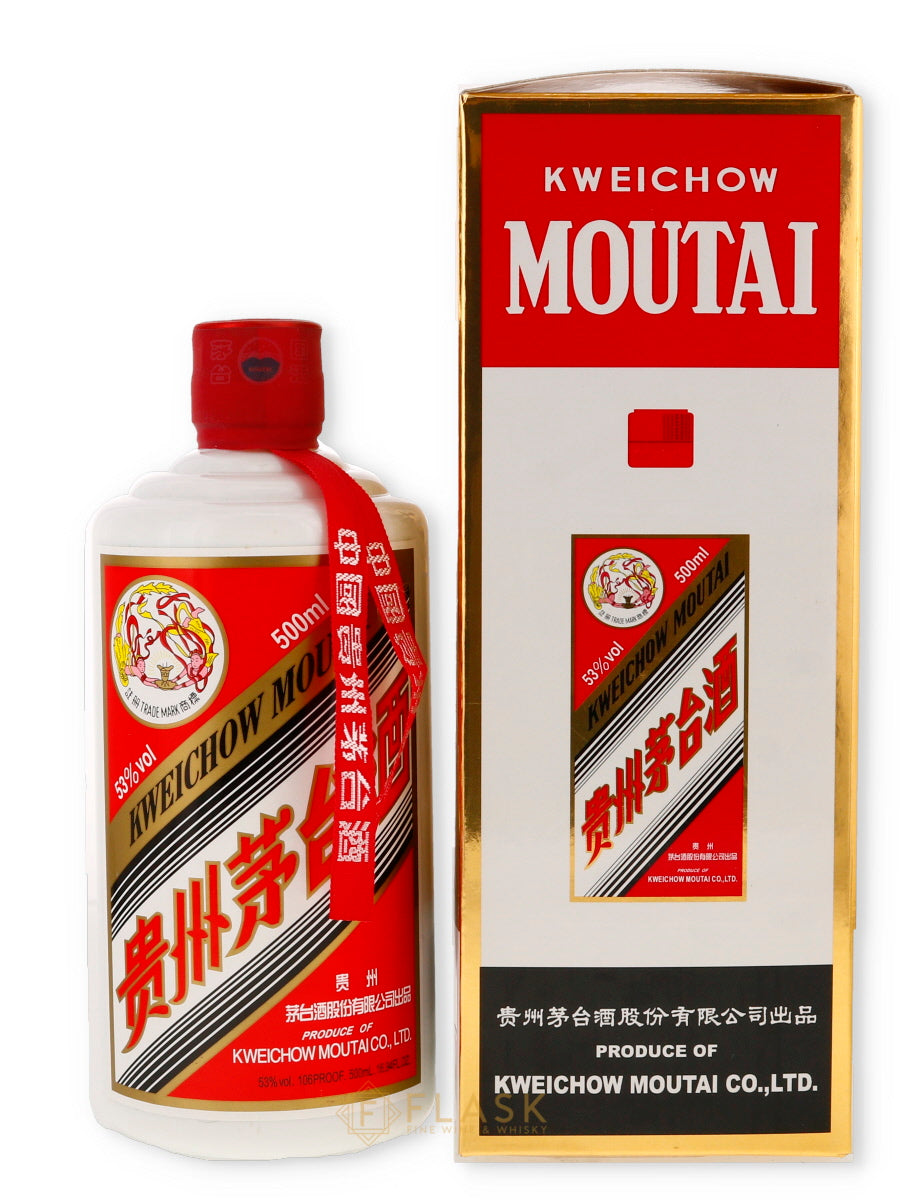 Buy Kweichow Moutai Baijiu 2017 Gift Box 500ml | Flask Wines