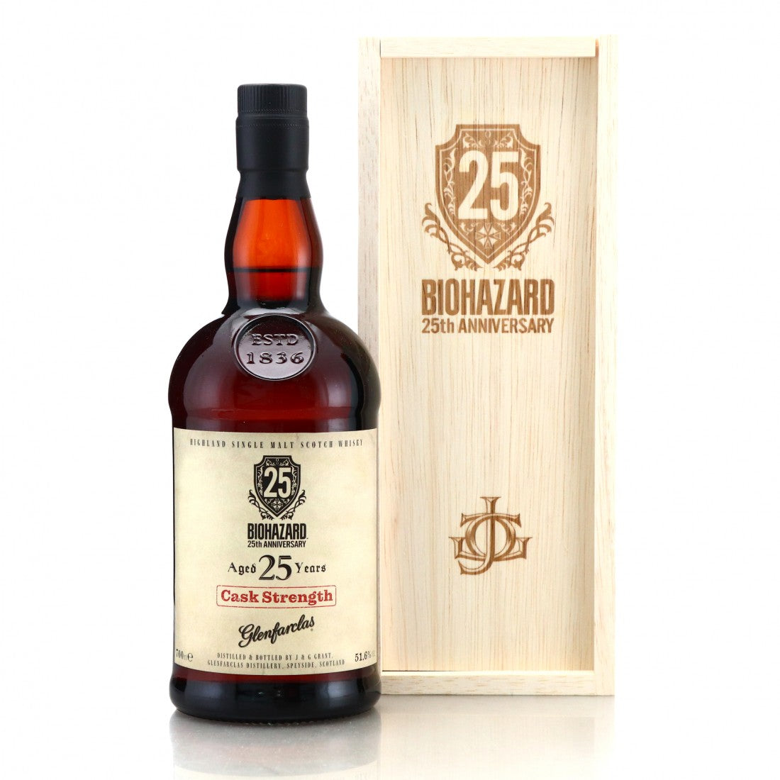 Buy Glenfarclas 25 Year Old Biohazard / Resident Evil 25th