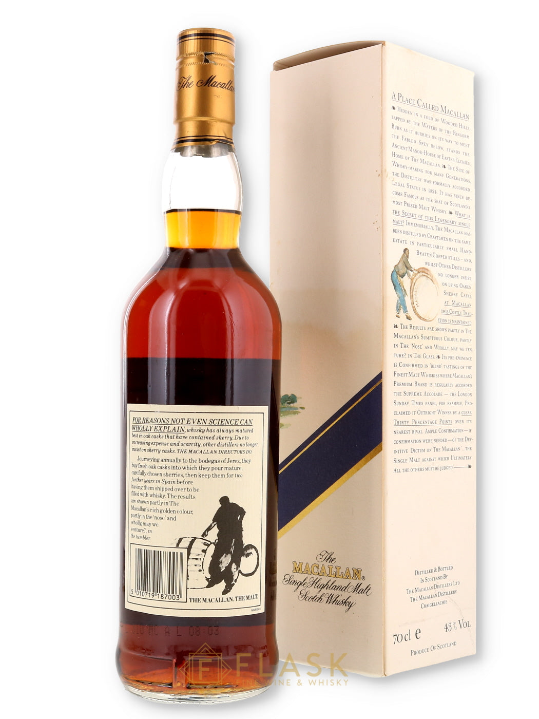 Buy Macallan 18 Year Old 1974 Original Box 700ml | Flask Wines