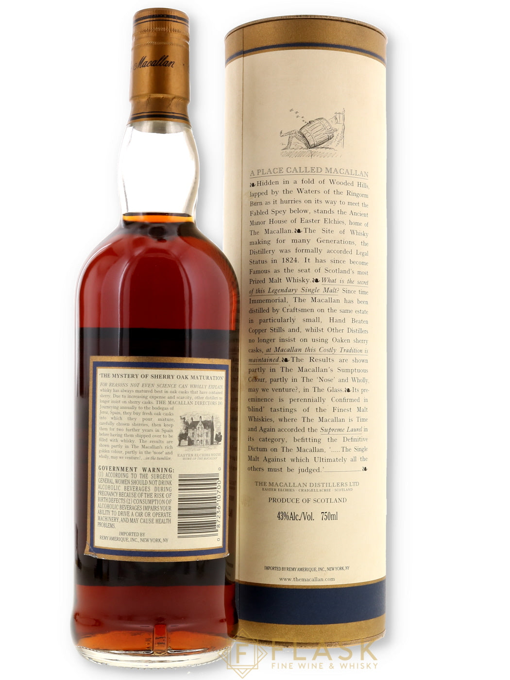Buy Macallan 18 Year Sherry Oak 1981 [Original Tube] | Single Malt