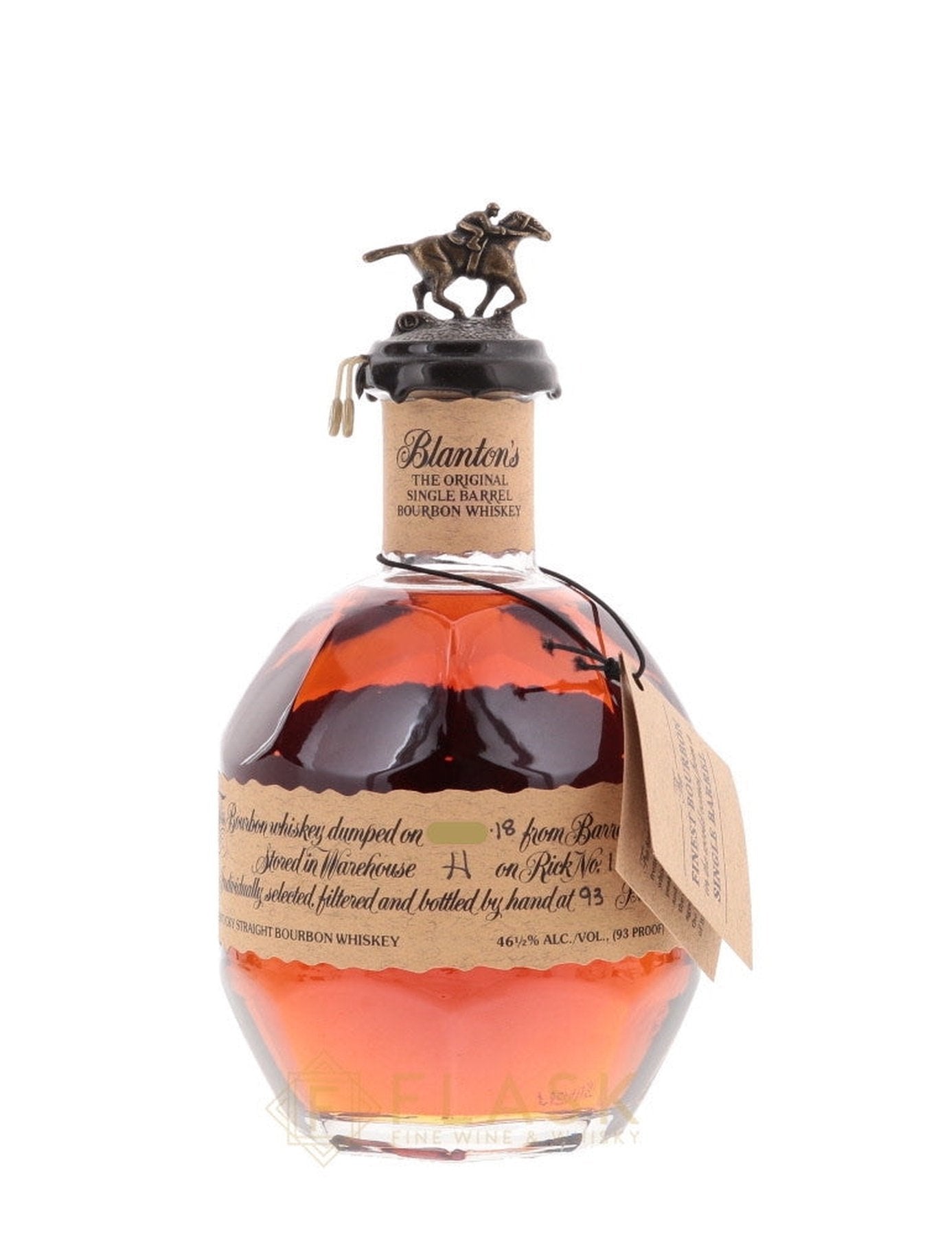 Buy Blantons Single Barrel Bourbon Bottled 2018 | Flask Wines