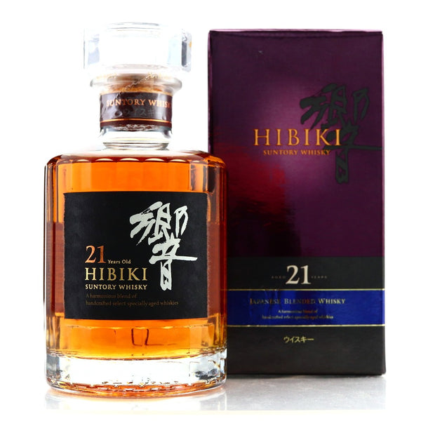 Buy Hibiki 21 Year Old Blended Japanese Whisky Suntory 350ml Half