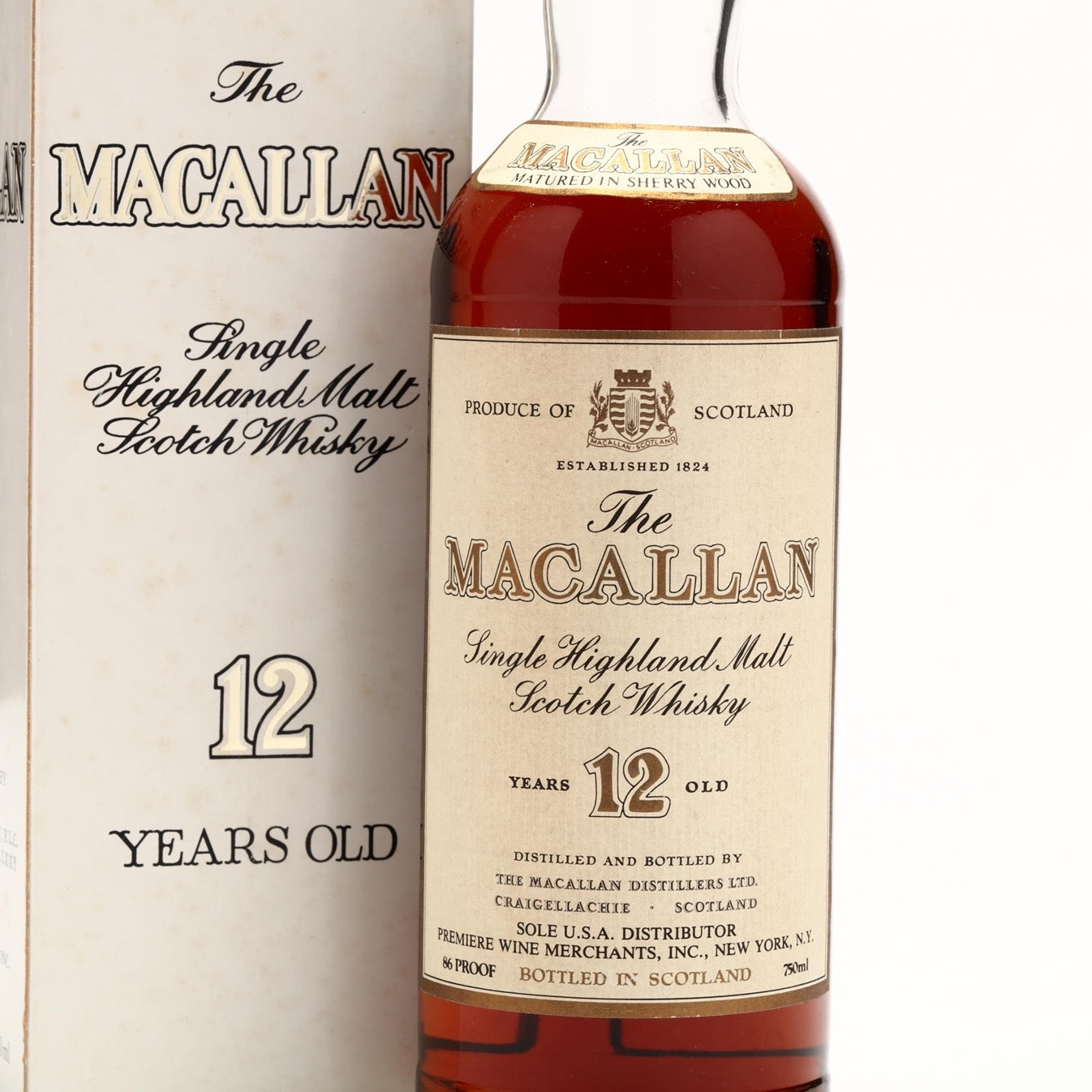 Buy Macallan 12 Year Old 1980s / Premiere Wine Merchants 750ml