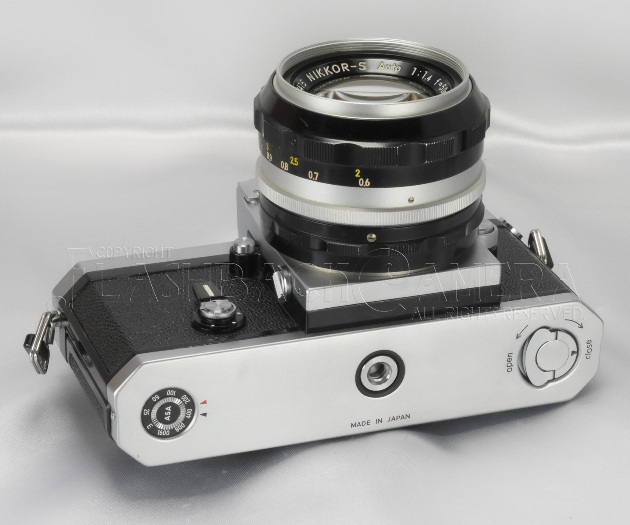 Nikon New F + Nikkor 50mm f1.4 – FLASHBACK CAMERA