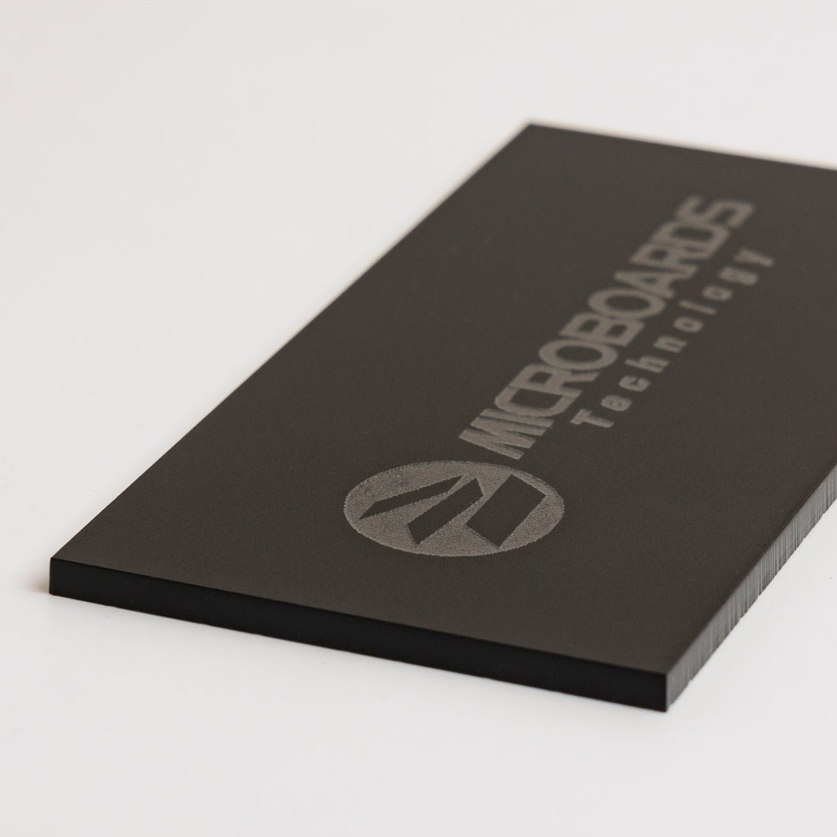 アクリル板（キャスト） 3mm厚 ブラック片面マット（レーザー加工用