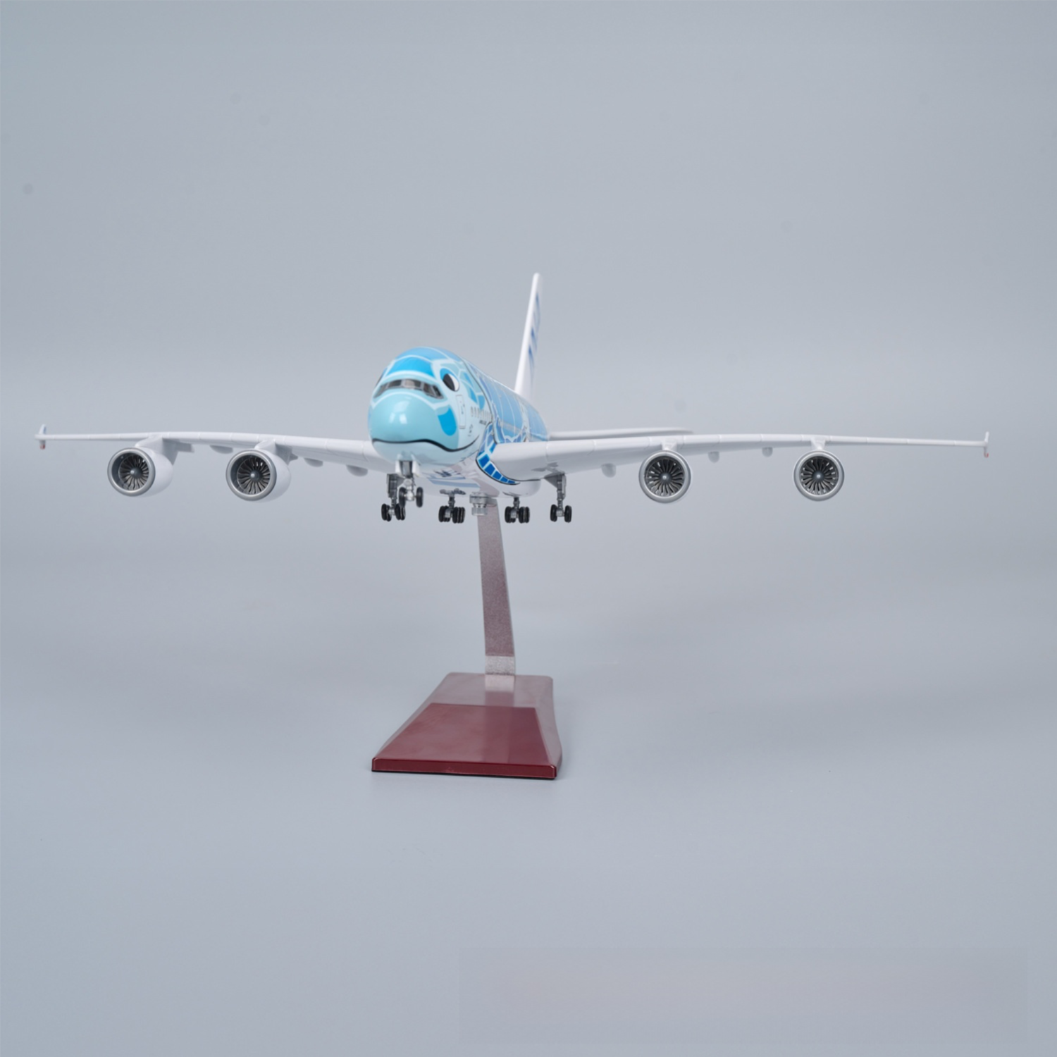 A380 ANA BLUE TURTLE - SCALE 1/160 - 47CM - 18,5 IN - AIRPLANE