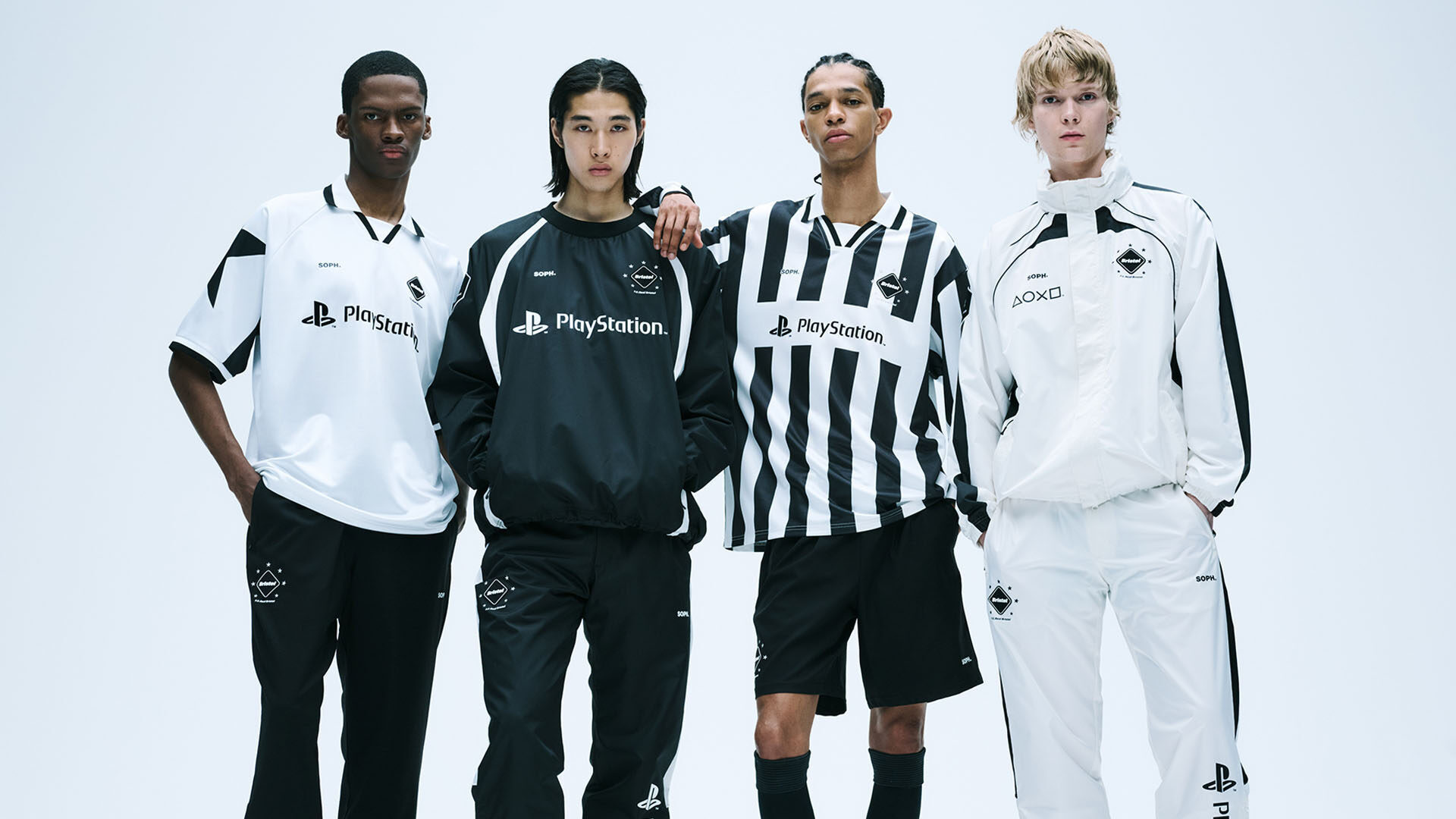 PlayStation」と「F.C.Real Bristol」のコラボアイテムが8月23日(金