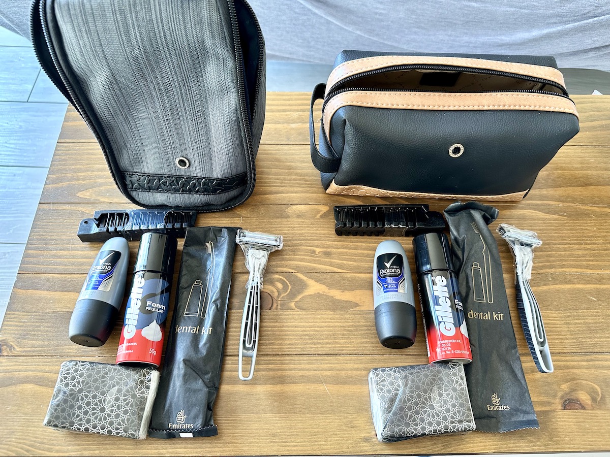 エミレーツ航空 ファーストクラス ブルガリポーチ BVLGARI その他特典