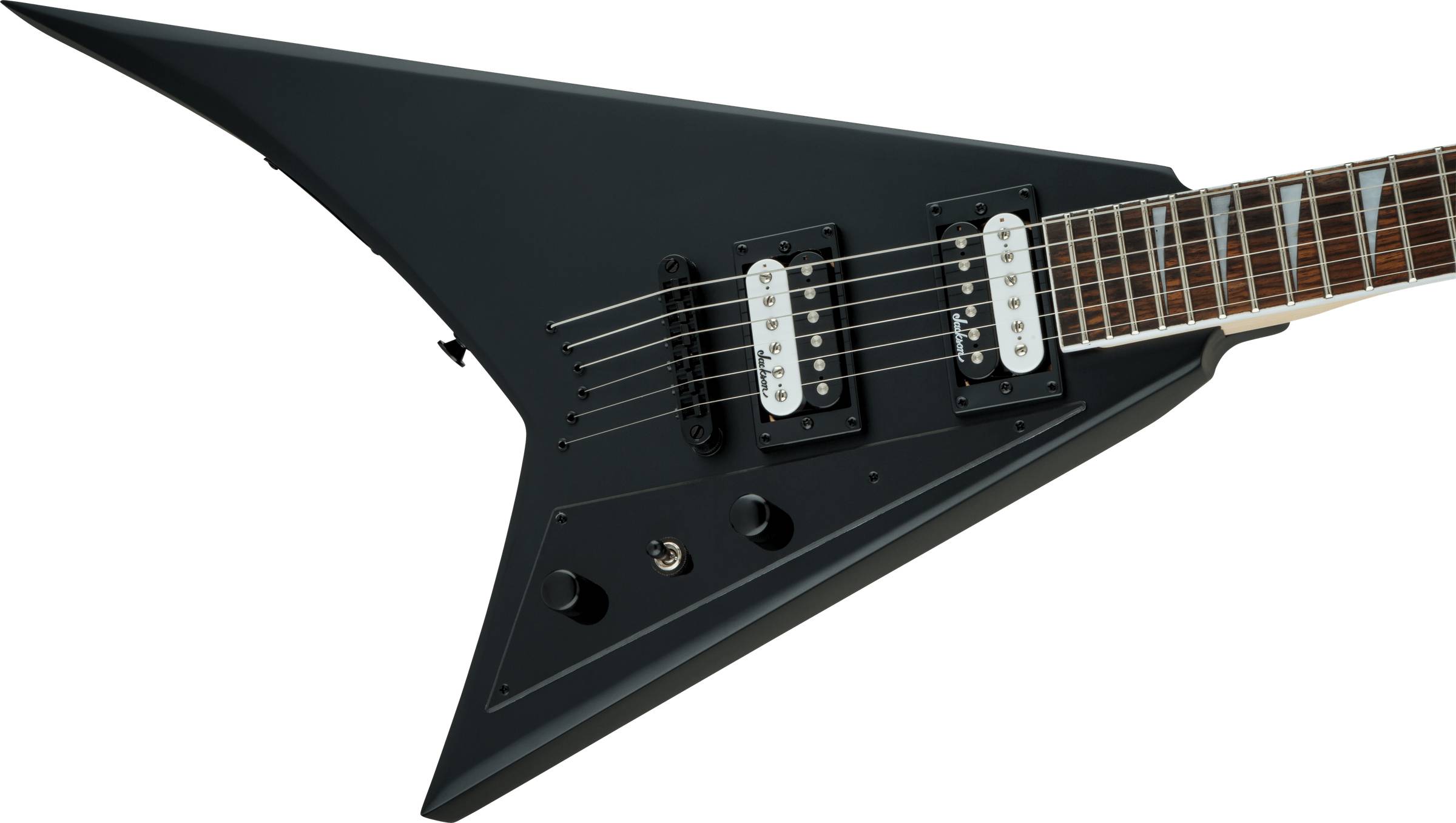 JS Series Rhoads JS32T, Amaranth Fingerboard, Satin Black