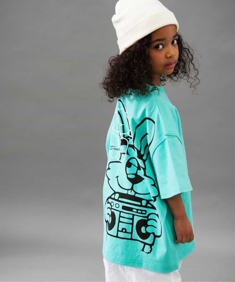 ☆2/10(火)お昼12:59まで3点10％OFFSALE☆【B NEW JACK】ビッグTシャツ