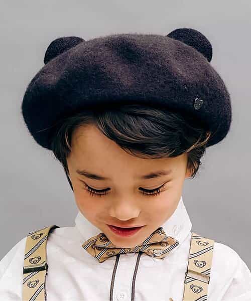 tinybear 耳付きベレー帽（V168905）|apres les cours（アプレ レ