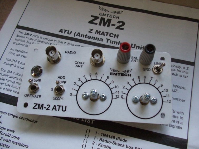 n*1様 QRP用 antチューナー ZM-2 ATU・ 中古（完成品を個人