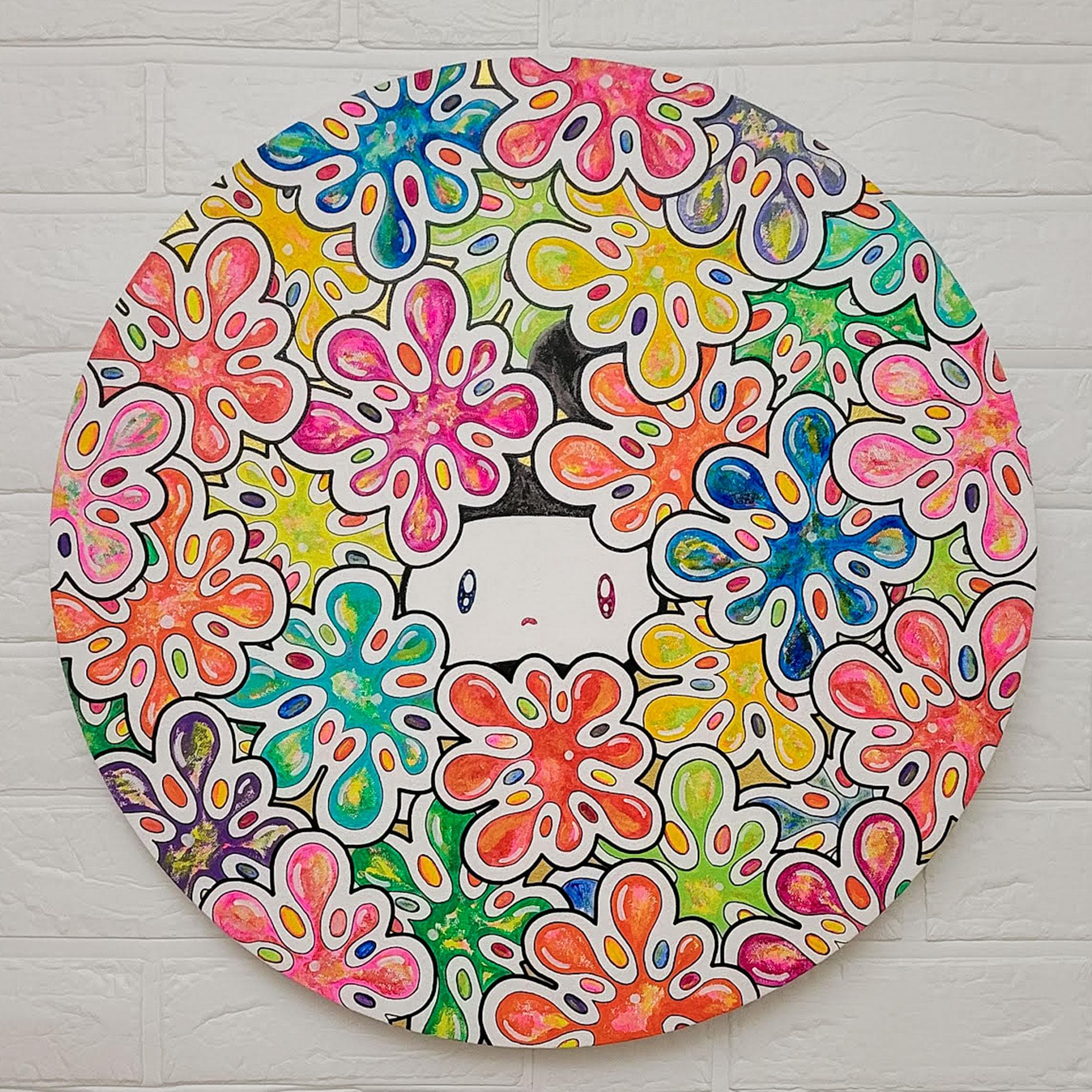 ☆鈴木哲也☆S100(1620×1620mm)アクリル原画☆送料無料#124 ☆鈴木哲也