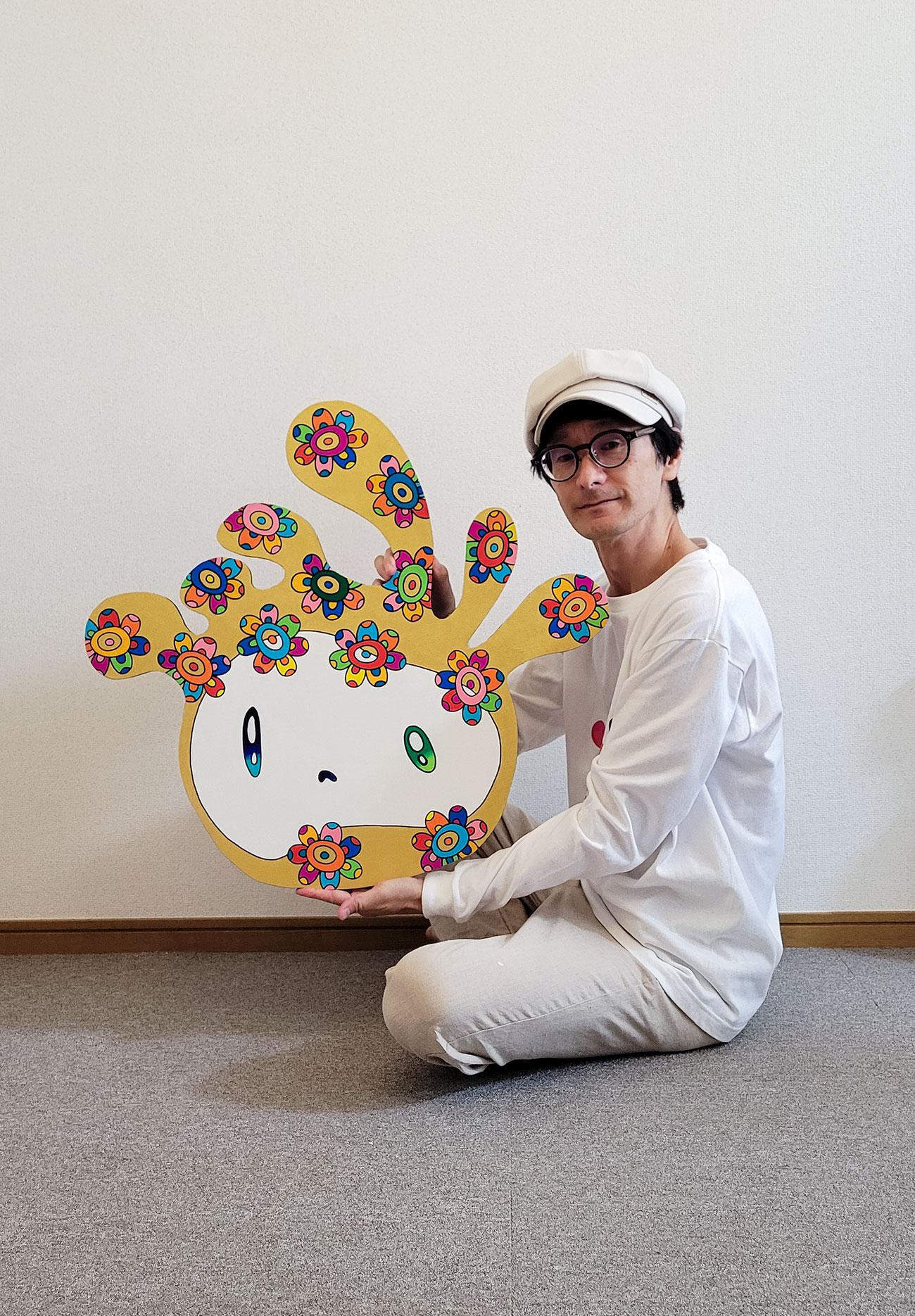 ☆鈴木哲也☆S4(333×333mm)アクリル原画1点物☆送料無料#