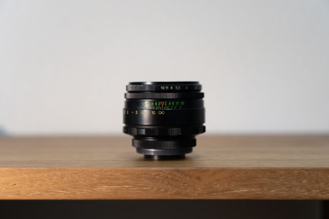 68 未使用 ぐるぐるボケレンズ ヘリオス 44-2 M42 アダプター付 18 未