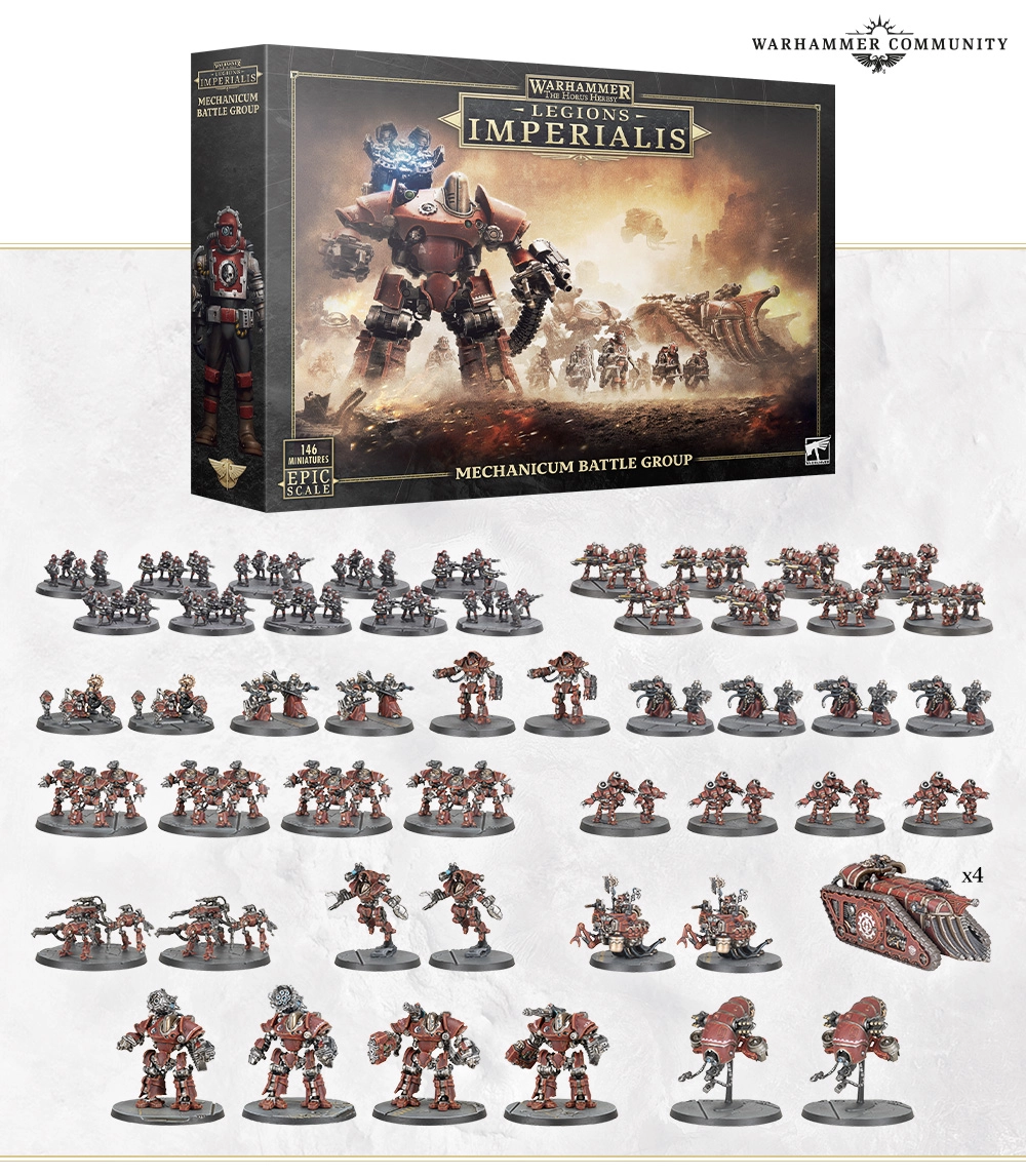 Mechanicum Battle Group Revealed for Legions Imperialis! -
