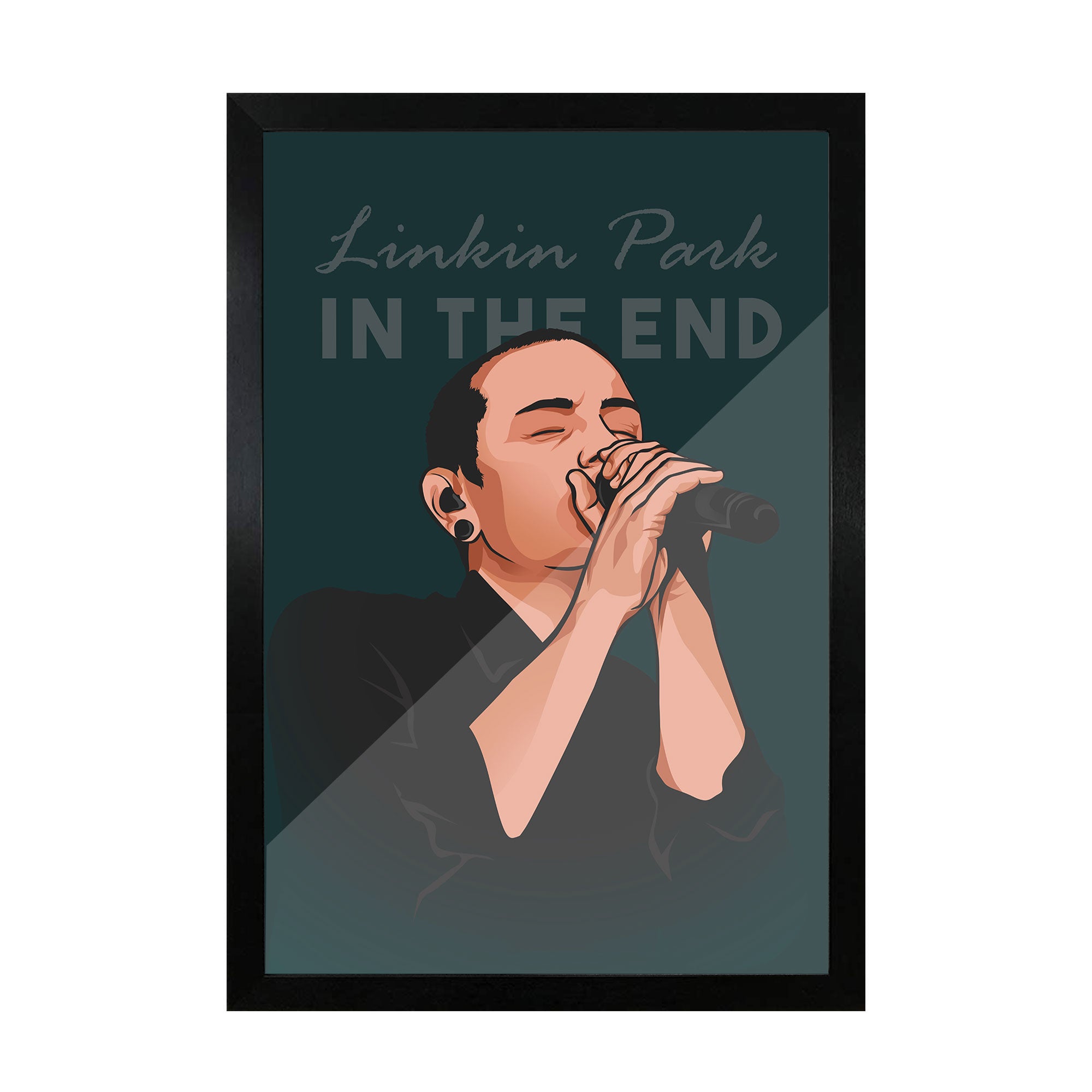 直筆サイン]Linkin Parkポスター LINKIN PARK リンキンパーク 直筆