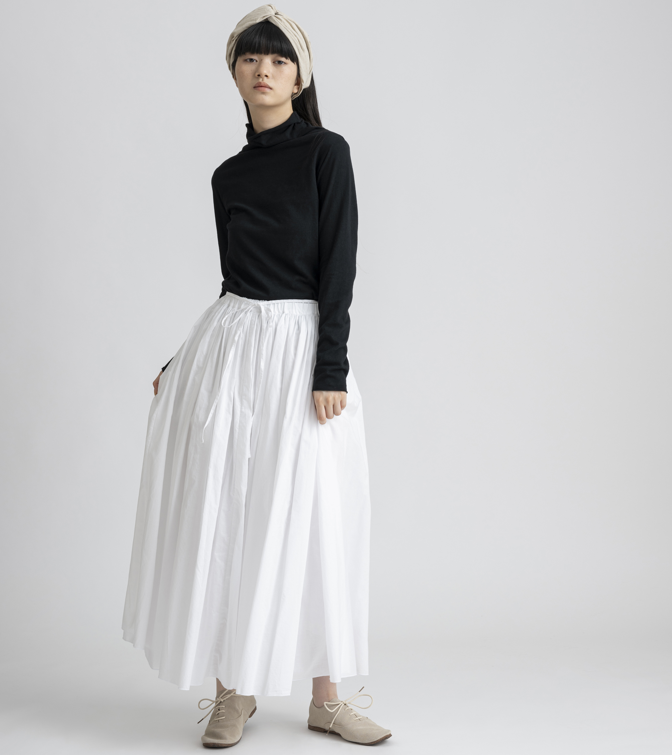 ギャザーロングスカート | FRANCESCA AMAM LABEL