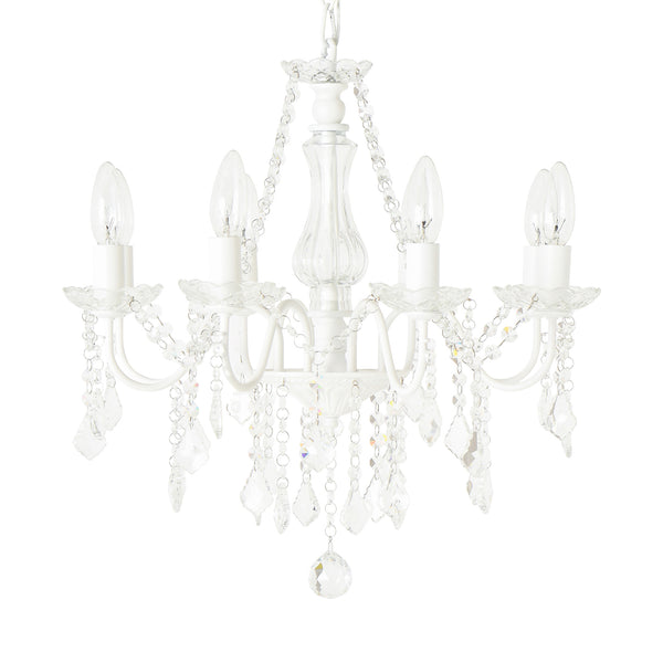 アントイン シャンデリア 8灯 ホワイト | Francfranc（フランフラン