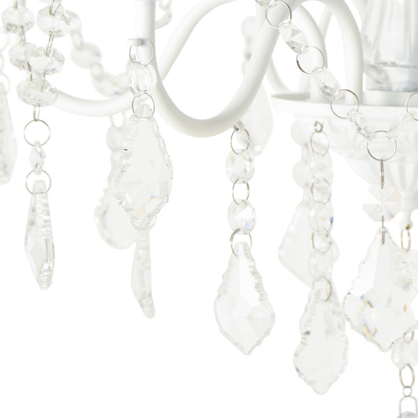 アントイン シャンデリア 6灯 ホワイト | Francfranc（フランフラン