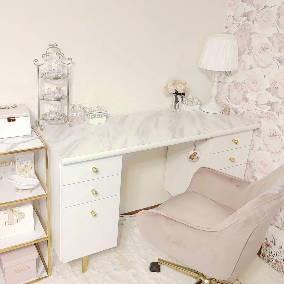 ホワイト ドレッサー 大理石風天板 フランフラン エルドラド 楽天市場