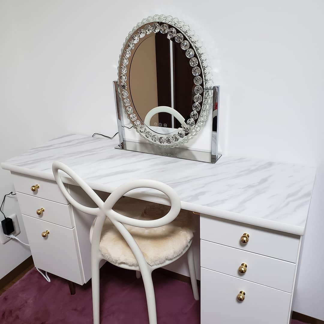 Francfranc エルドラドコスメデスク ハリウッドミラー ドレッサー 楽天