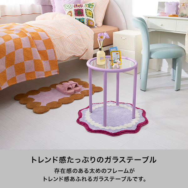 セボ サイドテーブル ラウンド ホワイト（W400） | Francfranc（フラン