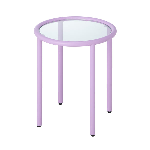 セボ サイドテーブル ラウンド パープル（W400） | Francfranc（フラン