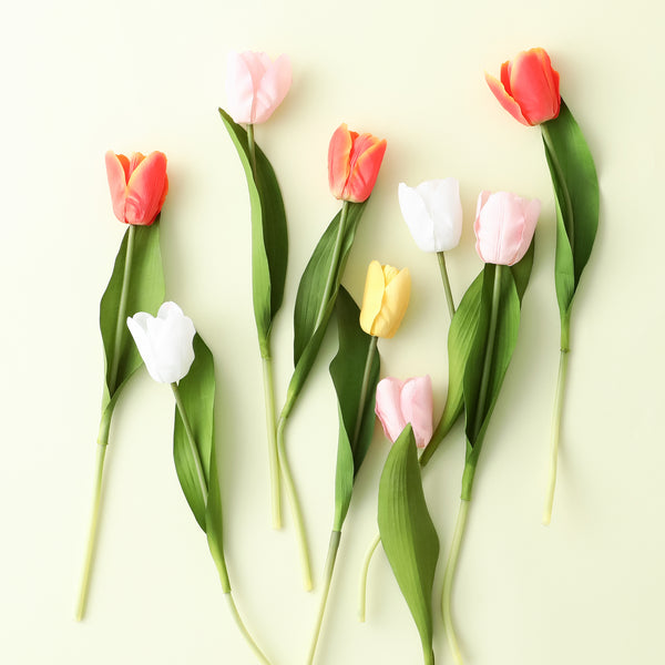 アートフラワー リアルタッチ チューリップ イエロー | Francfranc