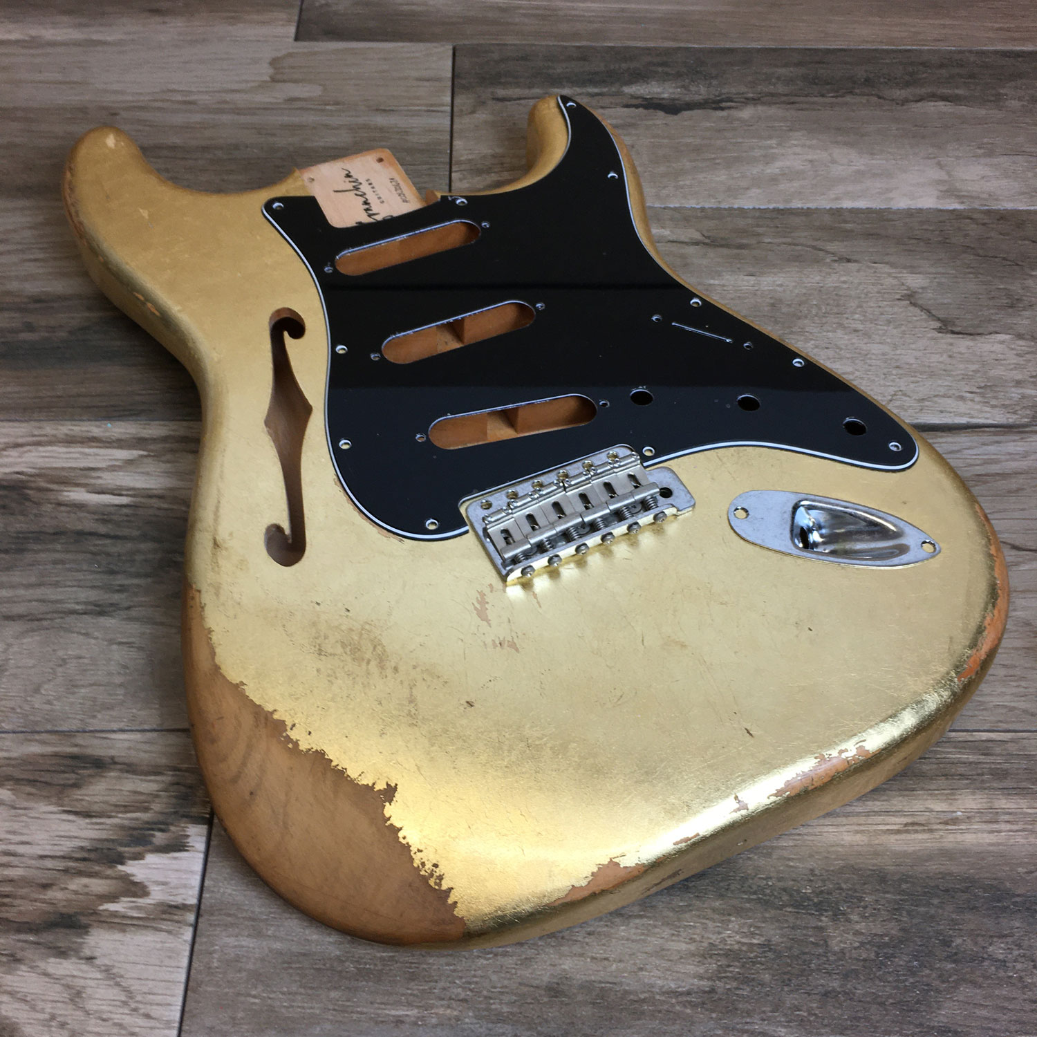 Franchin Guitar Strat Thinline body 【公式通販】