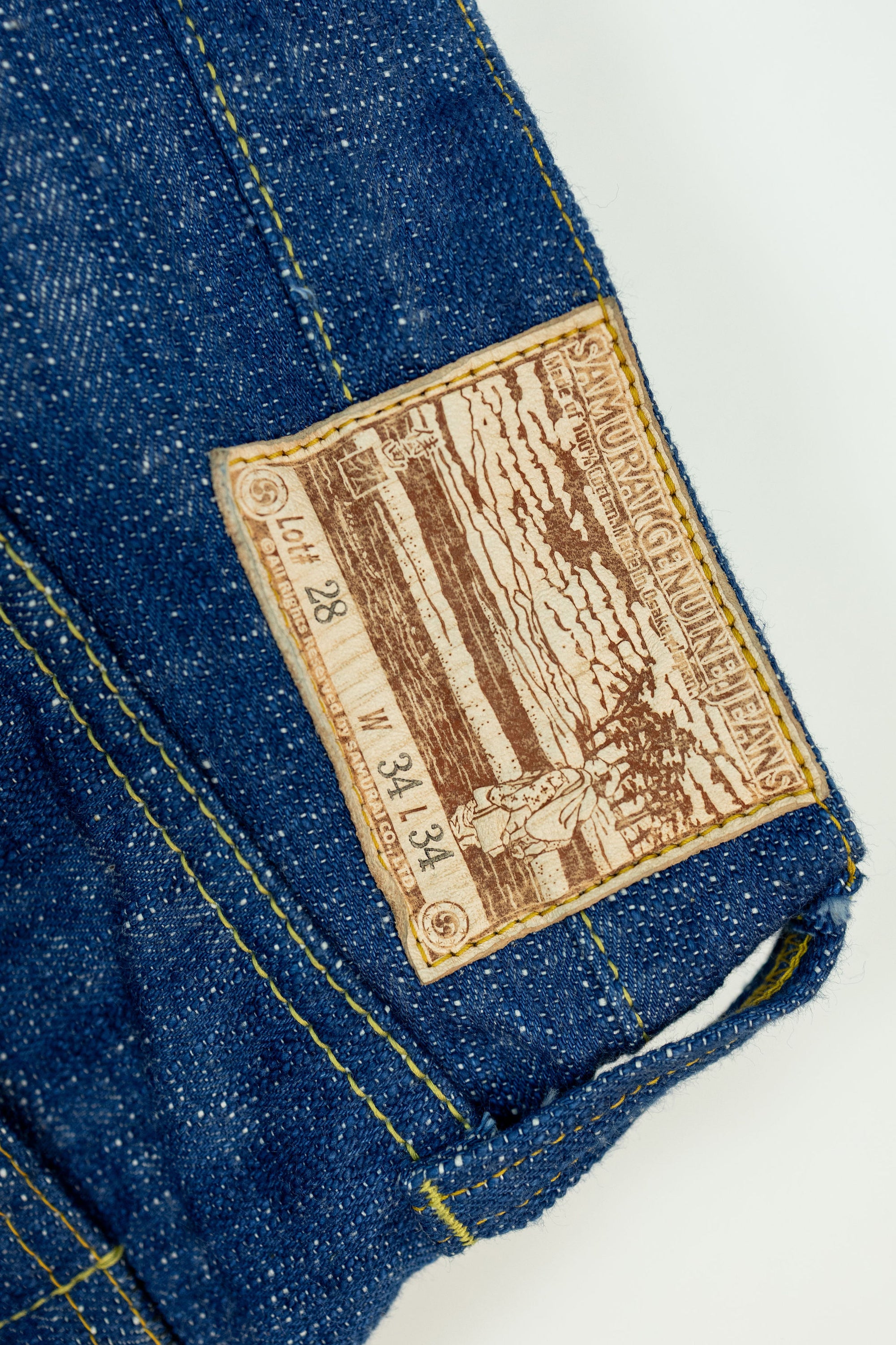 Samurai S211XX17oz-SLB Relax Tapered Jeans - 