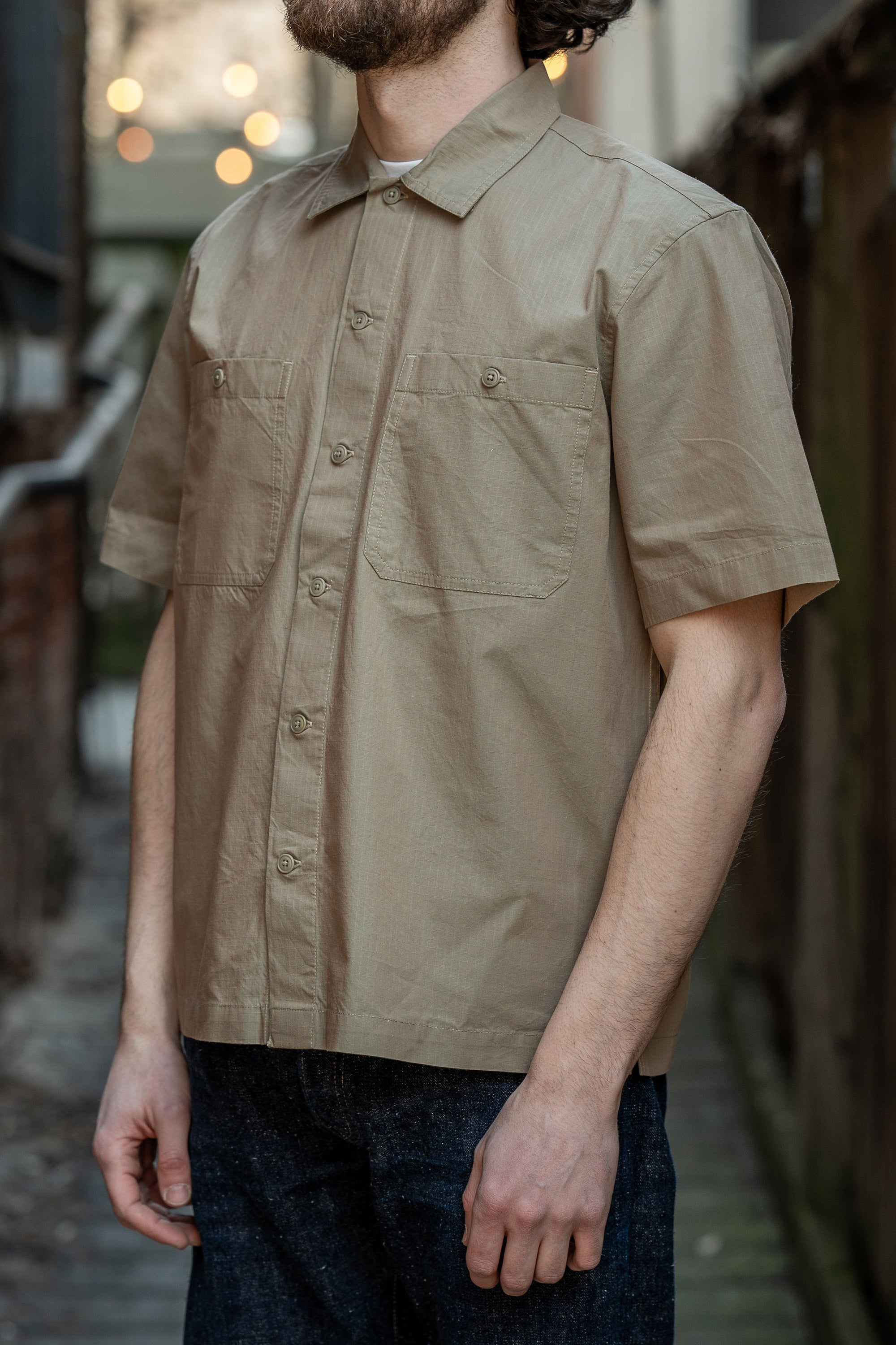 3sixteen Short Sleeve Shirt - Iridescent Ripstop - Franklin & Poe