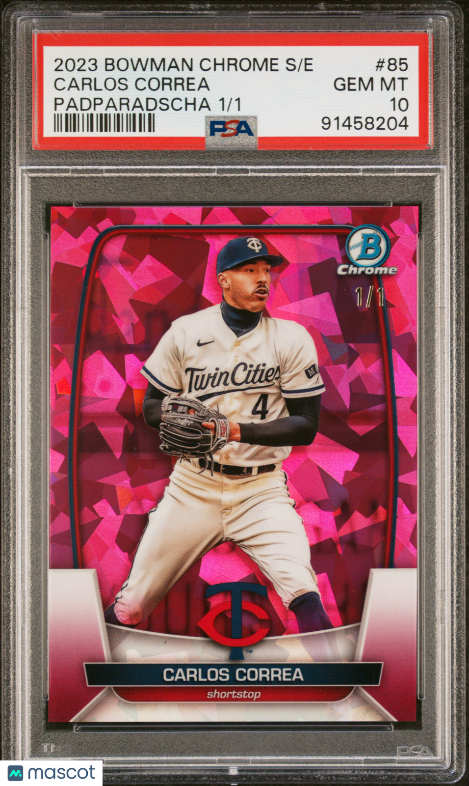 その他 CARLOS CORREA bowman refractor auto 2013 Bowman Platinum