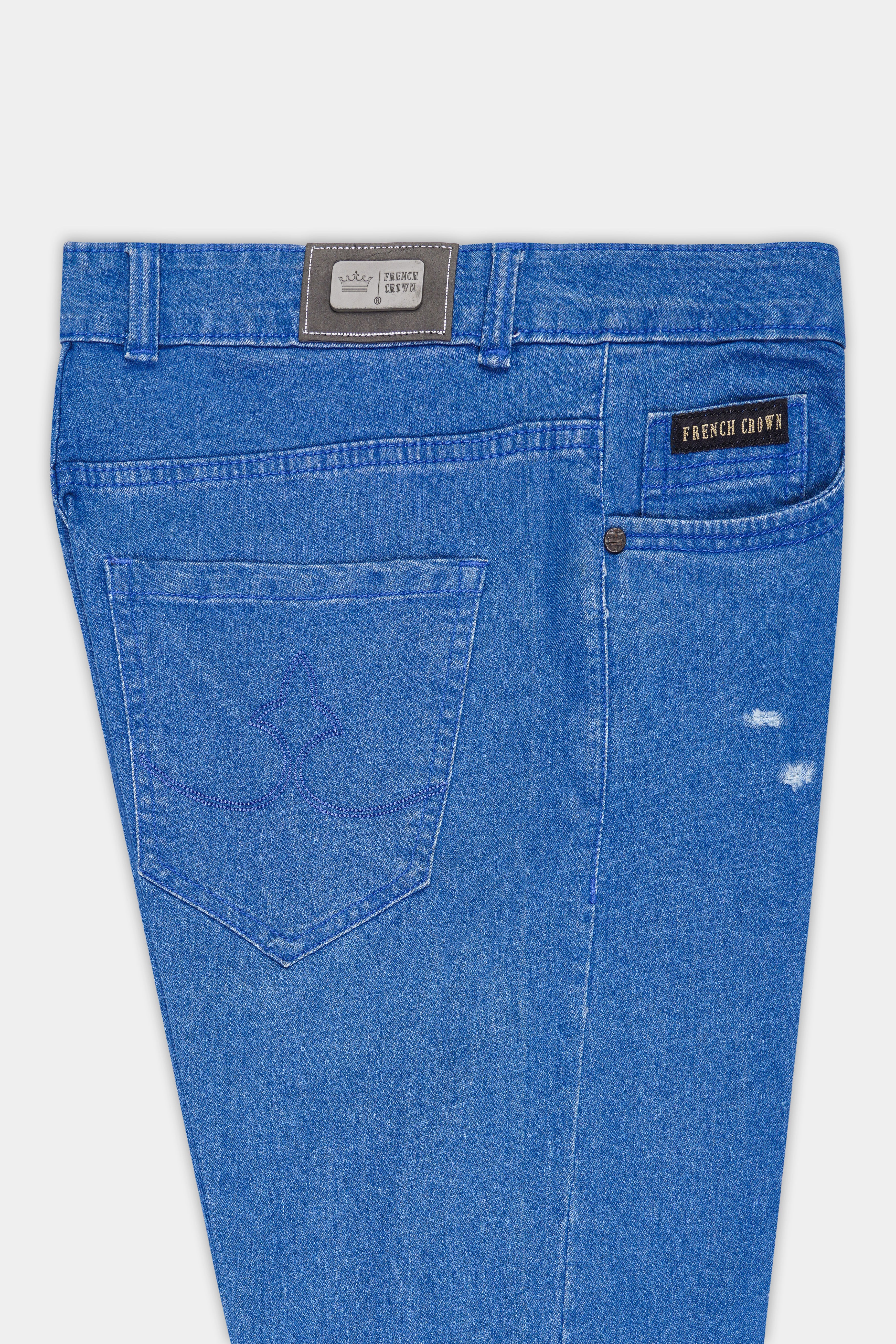 Matisse Blue Slim Fit Mid-Rise Clean Look Stretchable Denim Jeans