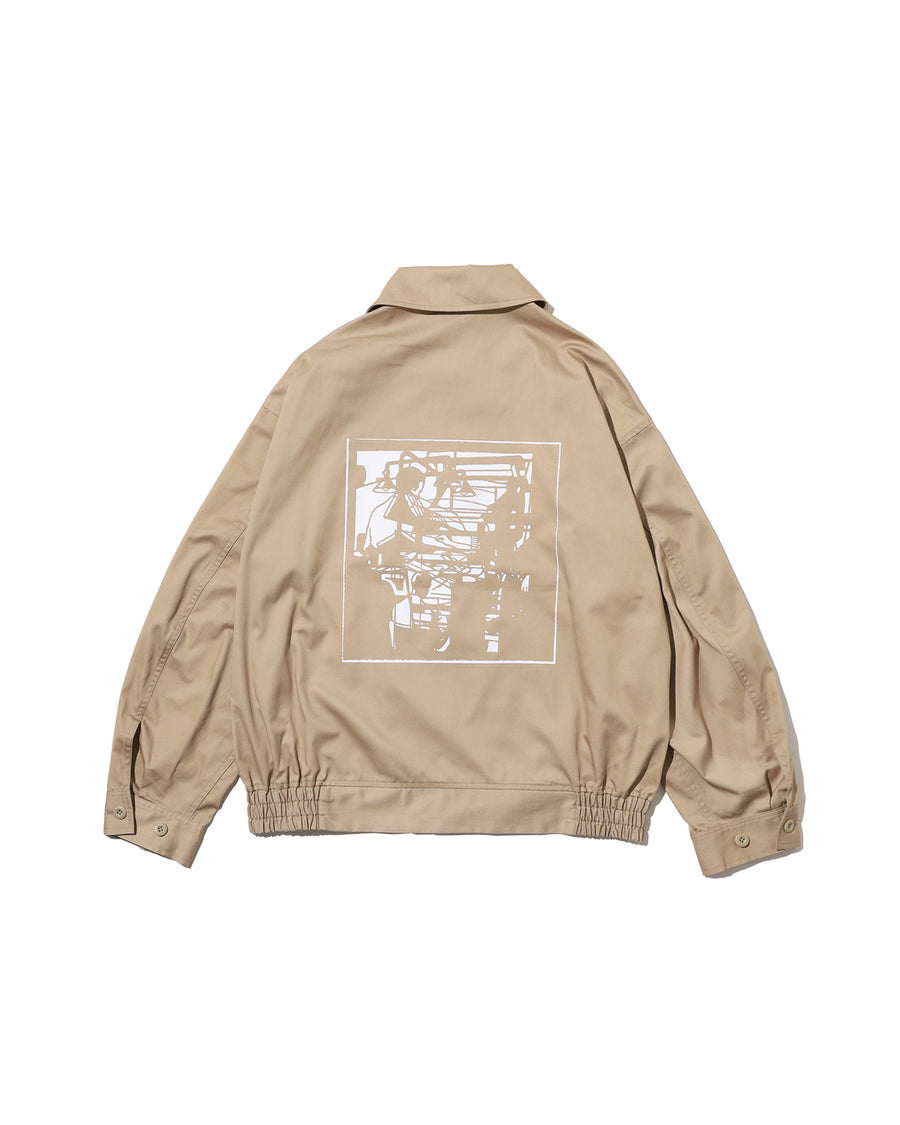 AS×FS CORPORATE BLOUSON “LITHOGRAPH” – FreshService® official site