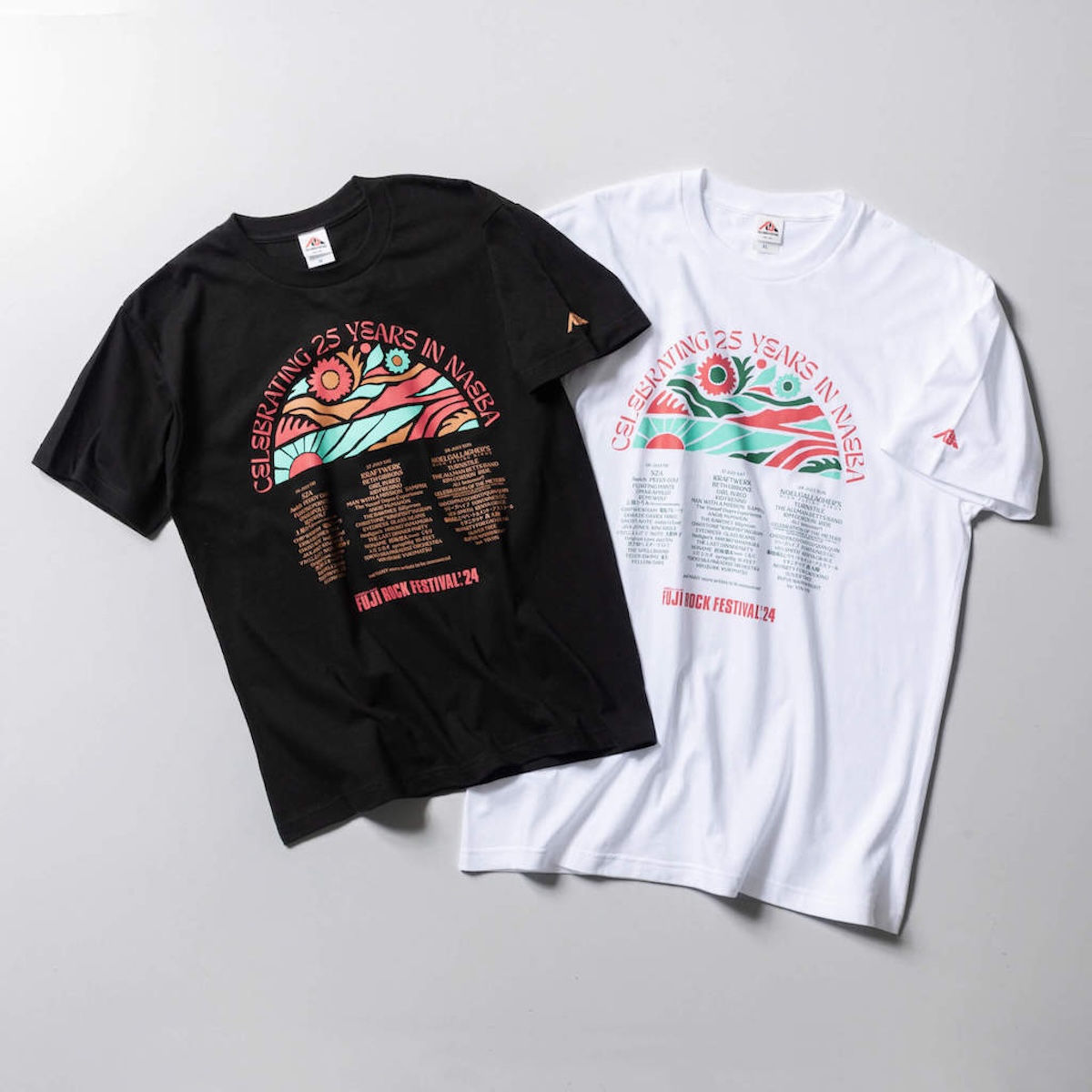 アーリー・ラインナップTシャツなど人気アイテムがラインナップ