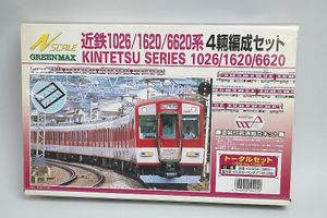 GREENMAX グリーンマックス Nゲージ 近鉄 1026 / 1620 / 6620系 4両