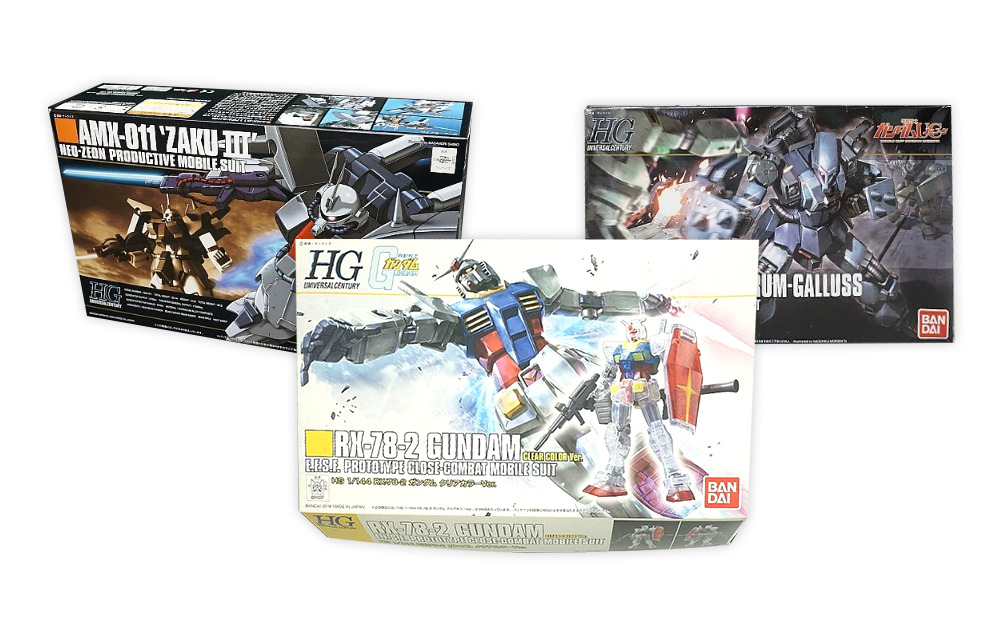 ガンプラまとめ売り】MG＆HG 合計7点セット 人気機体多数 機動戦士Z