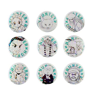 HUNTER×HUNTER オールスター缶バッジ 全50種セット 完全受注生産 ｢週刊少年