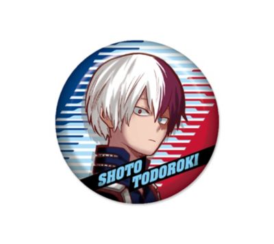 僕のヒーローアカデミア Lightcolorstyle 缶バッジ 轟 焦凍 ヒロアカ