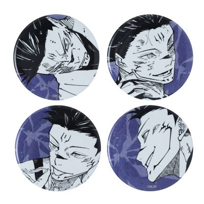 d*7様 非売品 呪術廻戦 缶バッジ 4個セット 白十字 缶バッジ