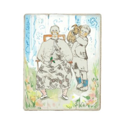 真作】山本容子「model」1989年 エッチング 直筆サイン 版画 絵画 真作