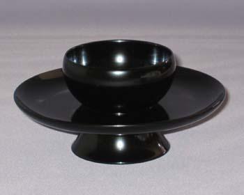 天目台（てんもくだい） 木製うるし塗り 真塗り | 茶道具通販専門店 ふ