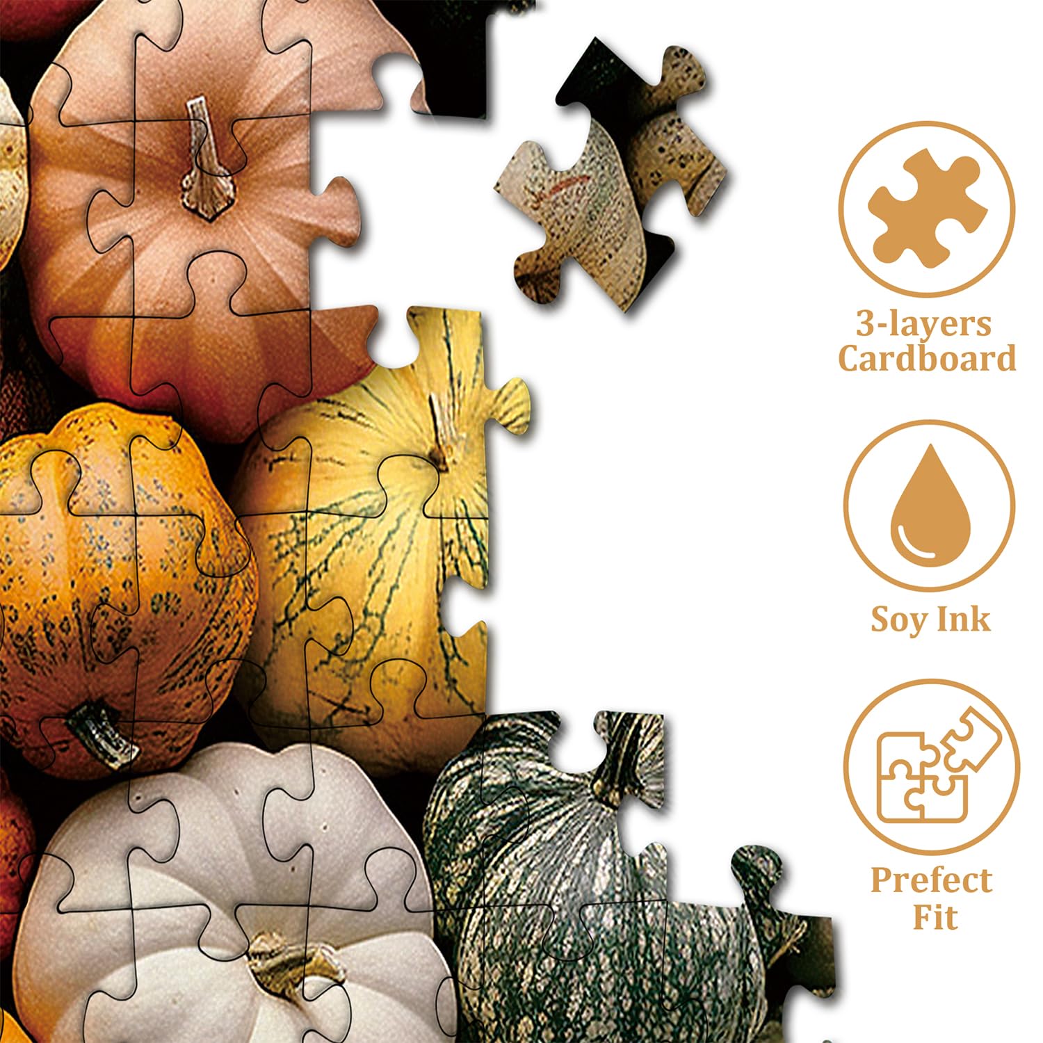 Halloween Pumpkin Jigsaw Puzzle 1000 Pieces – Fun-Puzzle